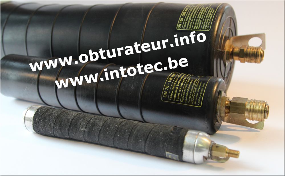 Obturateur chemisage gainage d'égout canalisation