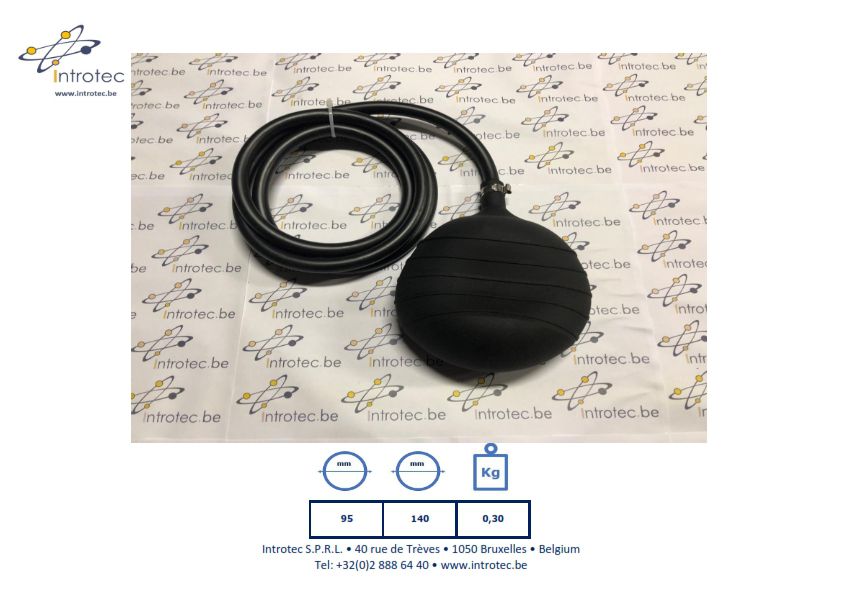 OB/PVC-100 Obturateur en Pvc Palloni otturatori in Pvc Obturador de tubería de PVC Buisafsluiter in Pvc Opblaasbare buisafluiter