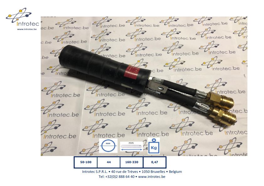 OB-BP-50-100 Obturateur de canalisation by-pass traversant Palloni otturatori per condotte bypass Balon obturador by-pass Rioolafsluiter bypass